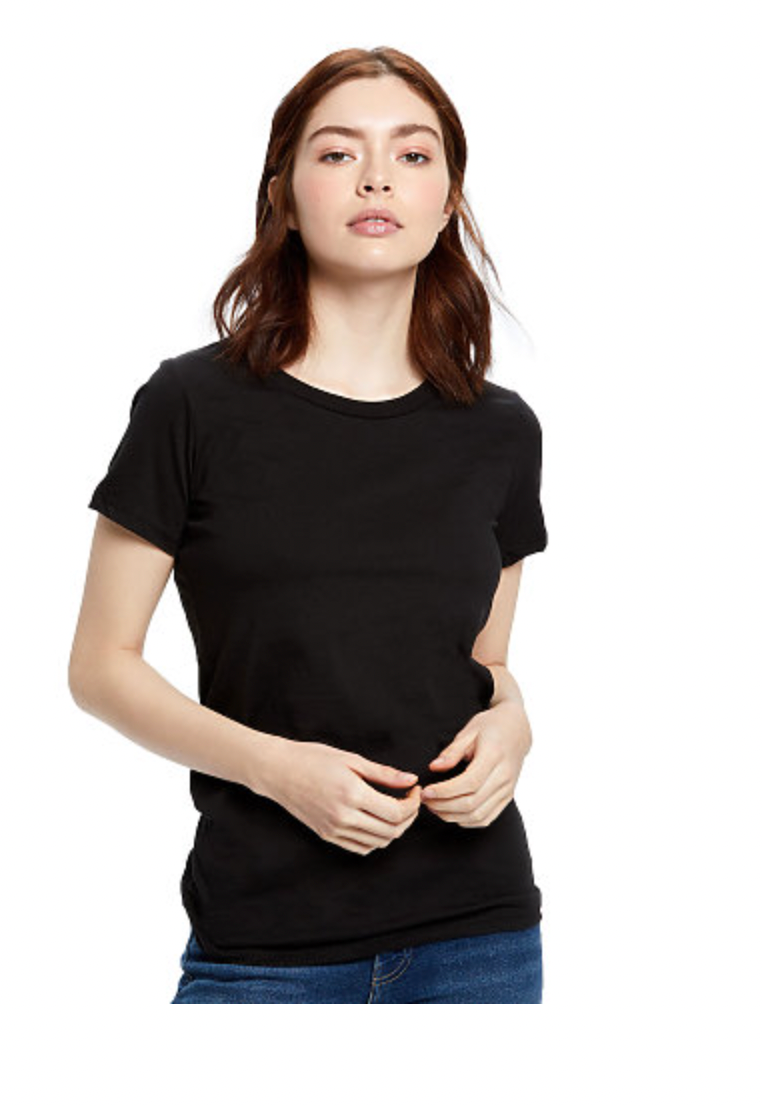 US Blanks Ladies' Short Sleeve Crew Neck