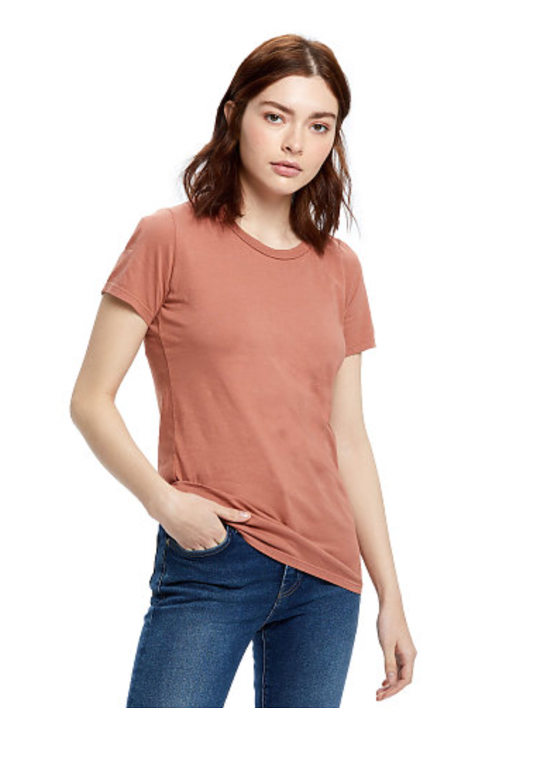 US Blanks Ladies' Short Sleeve Crew Neck