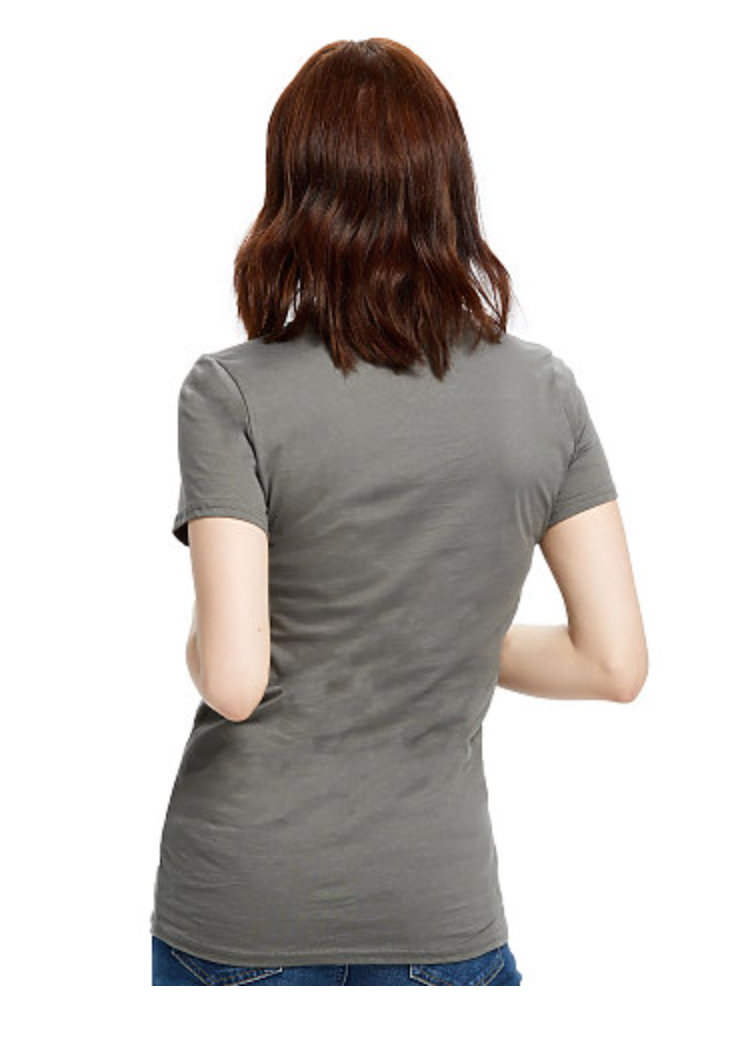 US Blanks Ladies' Short Sleeve V-Neck Tee