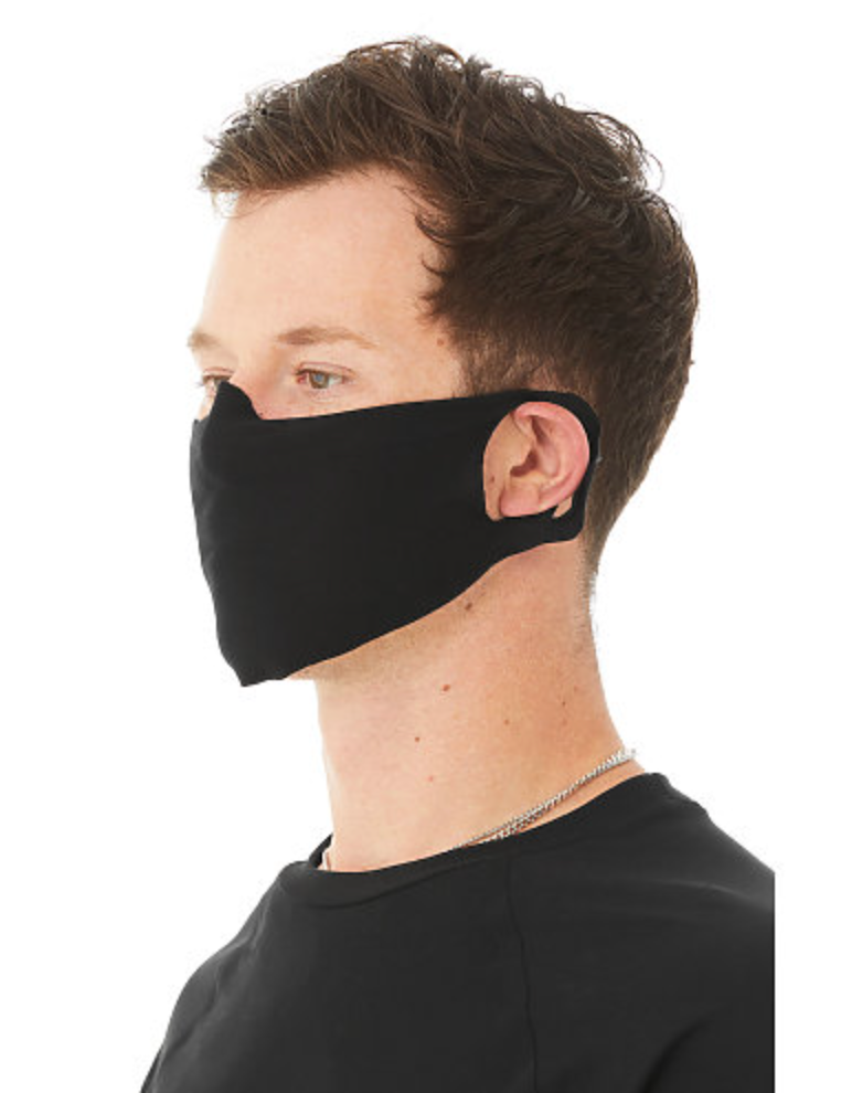 BELLA+CANVAS Adult Lightweight Fabric Face Cover- 100% Cotton
