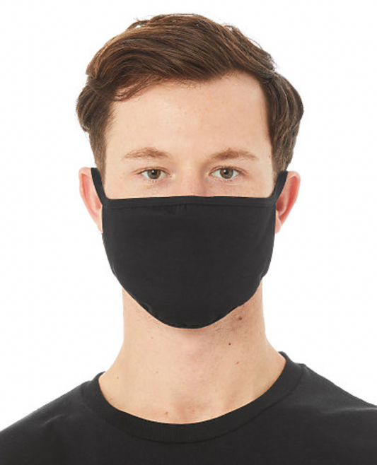 BELLA+CANVAS 2-Ply Reusable Face Mask M/L