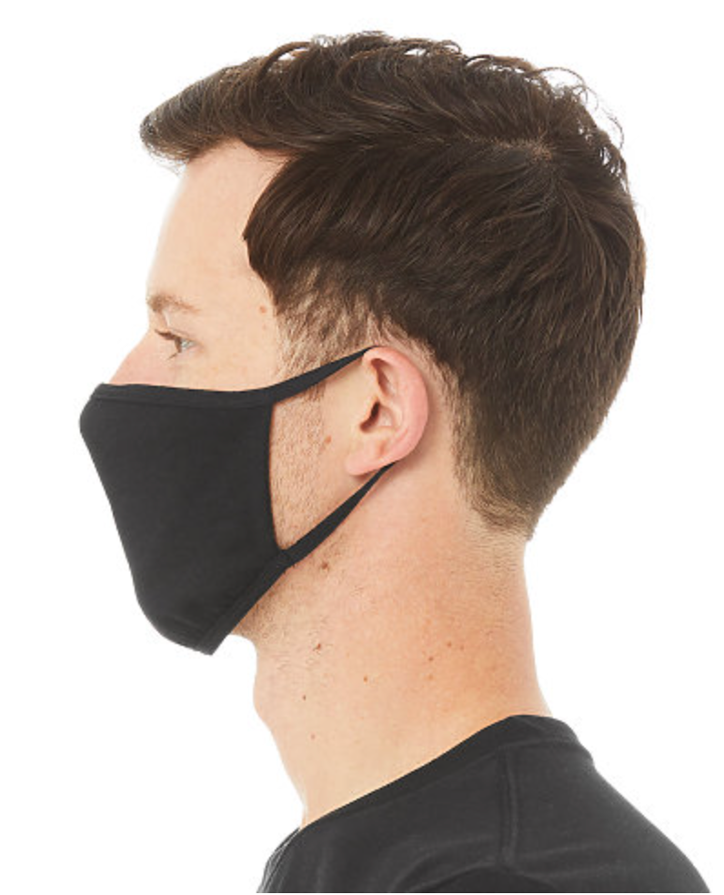 BELLA+CANVAS 2-Ply Reusable Face Mask M/L