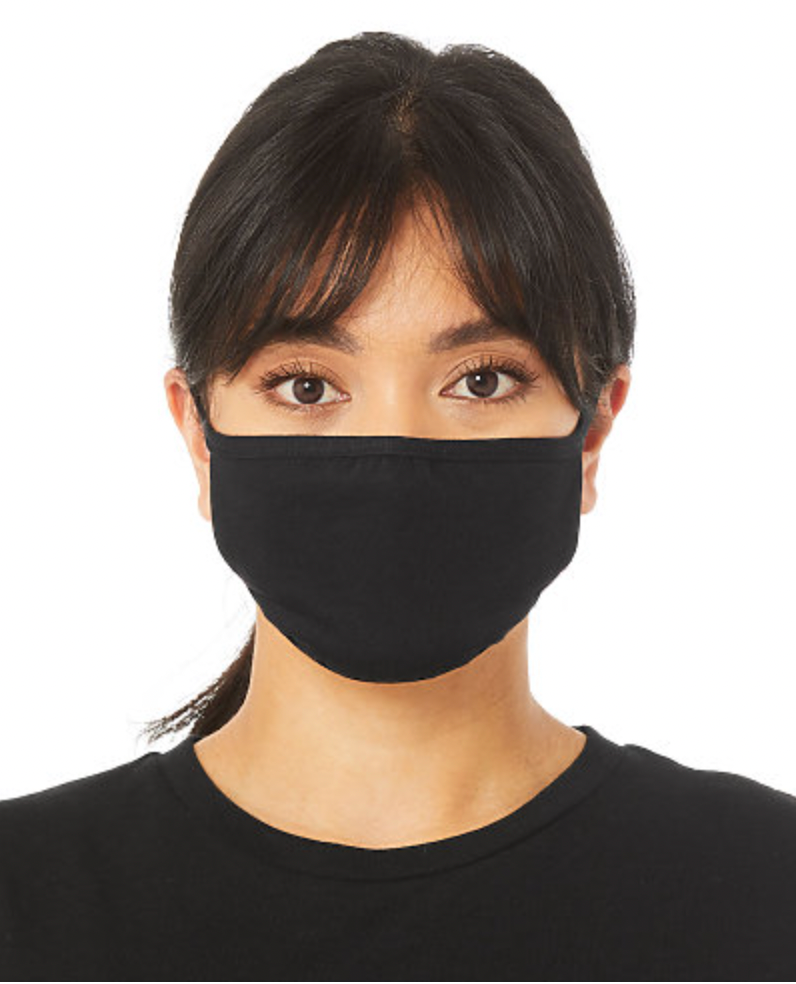 BELLA+CANVAS 2-Ply Reusable Face Mask S/M