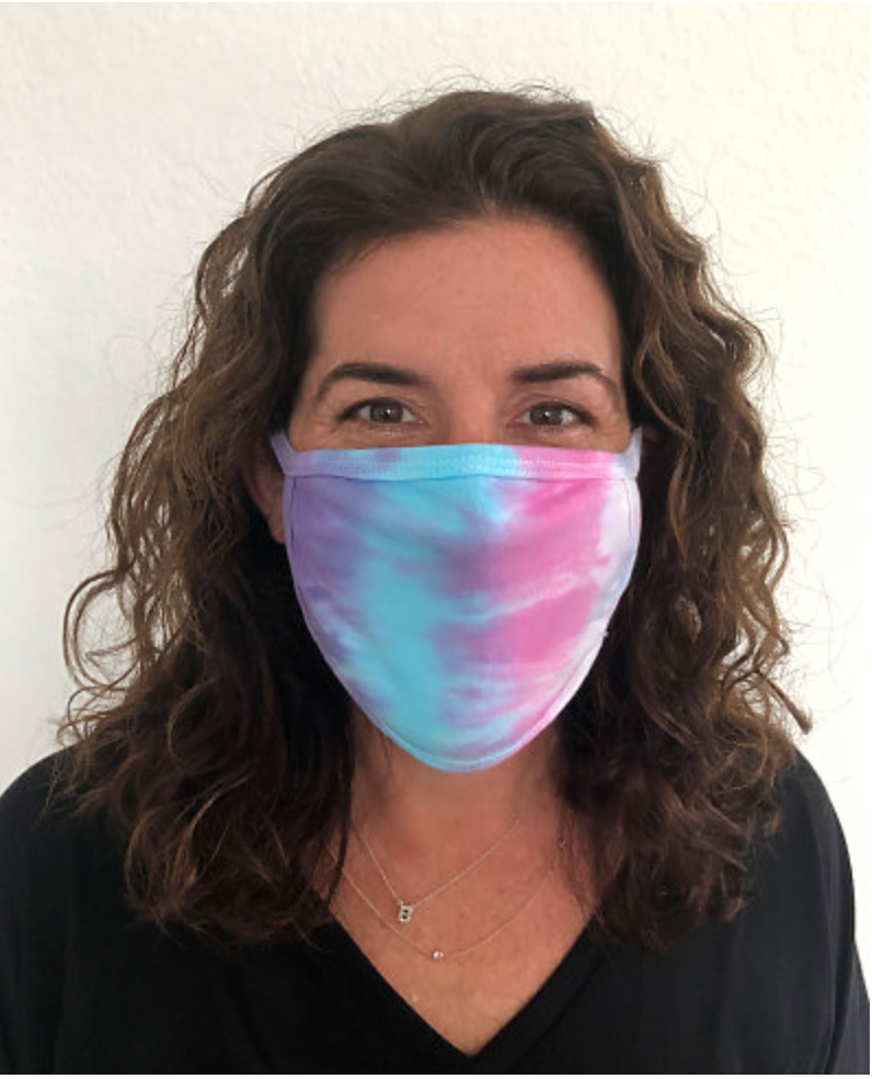Colortone Tie Dye Ear Loop Mask