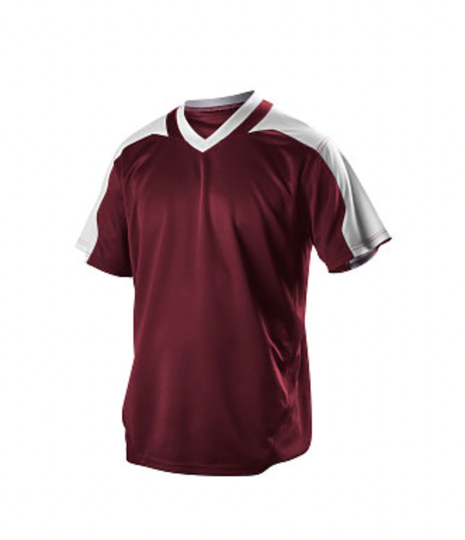 Alleson Youth V-Neck Baseball Jersey