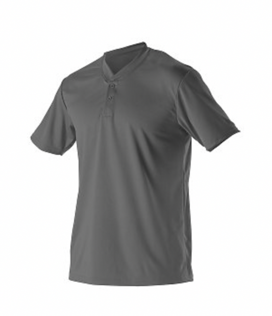 Alleson Adult Baseball 2 Button Henley