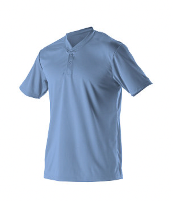 Alleson Adult Baseball 2 Button Henley