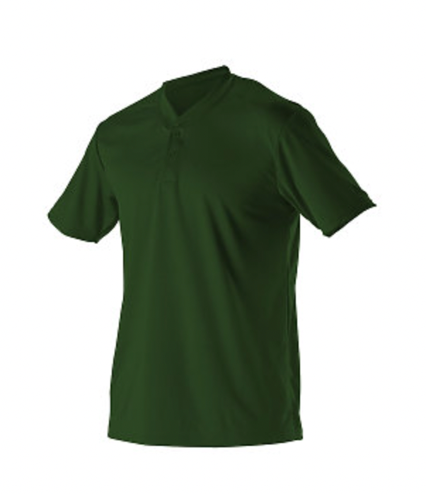 Alleson Adult Baseball 2 Button Henley