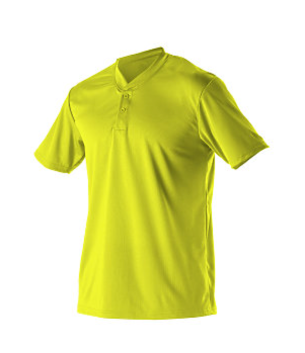 Alleson Adult Baseball 2 Button Henley