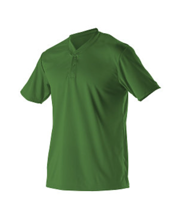 Alleson Adult Baseball 2 Button Henley