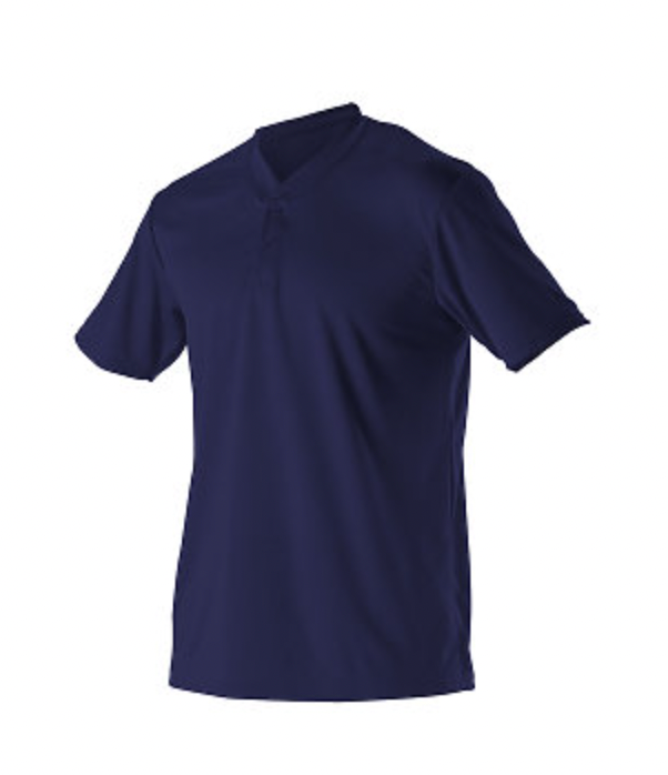 Alleson Adult Baseball 2 Button Henley
