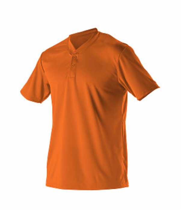 Alleson Adult Baseball 2 Button Henley