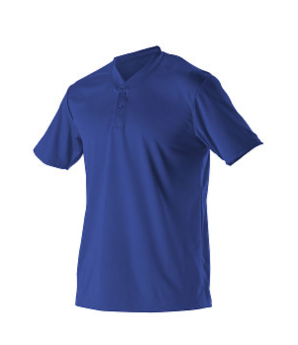 Alleson Adult Baseball 2 Button Henley