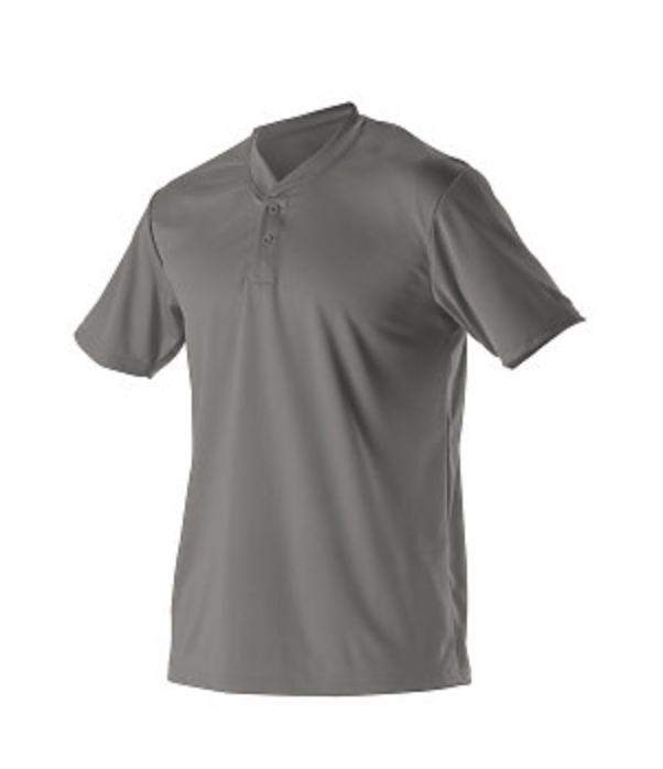 Alleson Adult Baseball 2 Button Henley