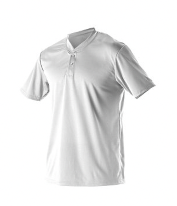 Alleson Adult Baseball 2 Button Henley