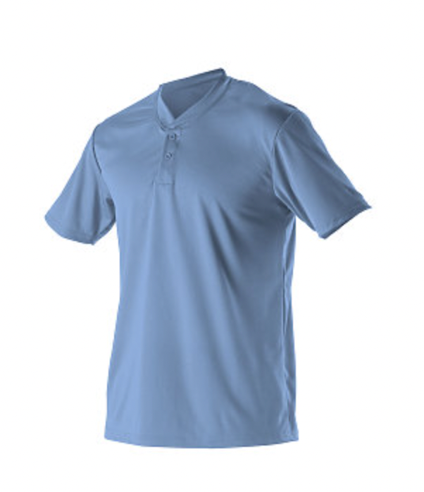 Alleson Youth Baseball 2 Button Henley