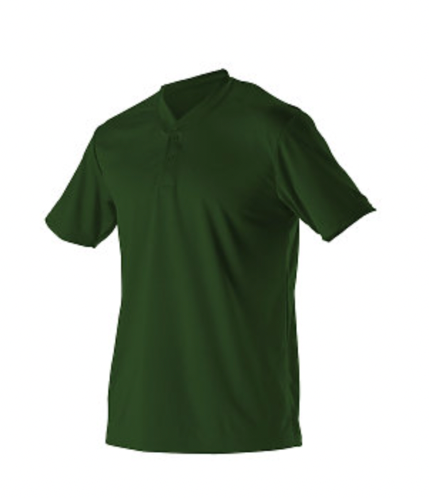 Alleson Youth Baseball 2 Button Henley