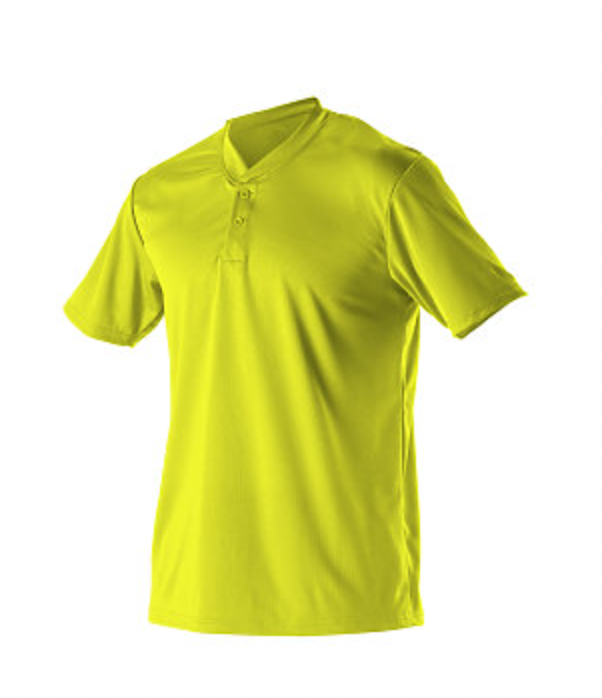 Alleson Youth Baseball 2 Button Henley