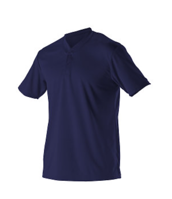 Alleson Youth Baseball 2 Button Henley