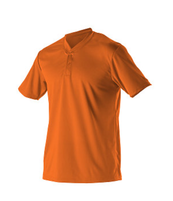 Alleson Youth Baseball 2 Button Henley