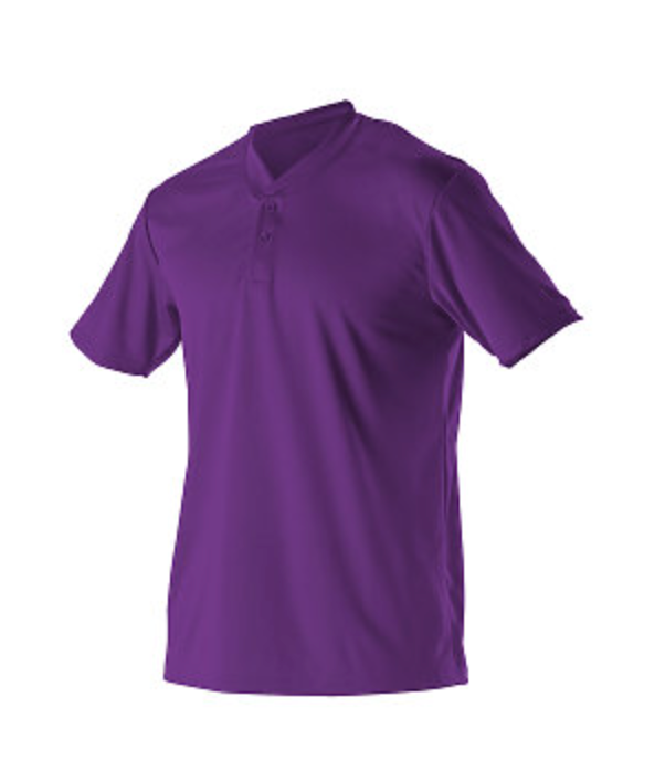 Alleson Youth Baseball 2 Button Henley