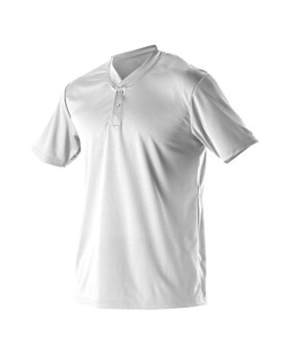 Alleson Youth Baseball 2 Button Henley