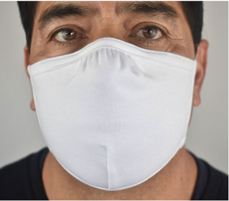 US Blanks Double Layer Anti-Microbial Adjustable Mask