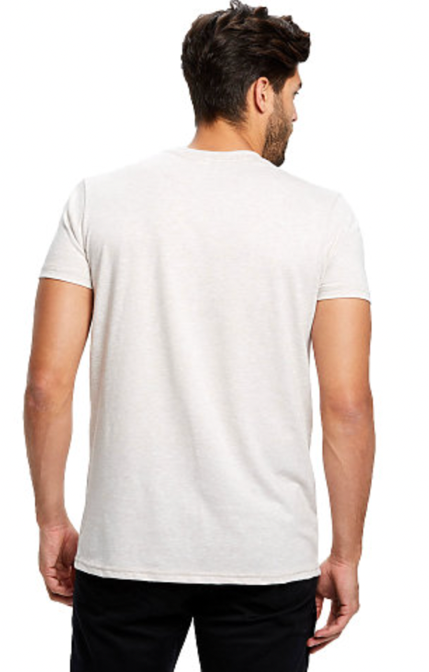 US Blanks Men's Short Sleeve Tri-Blend Crew Neck