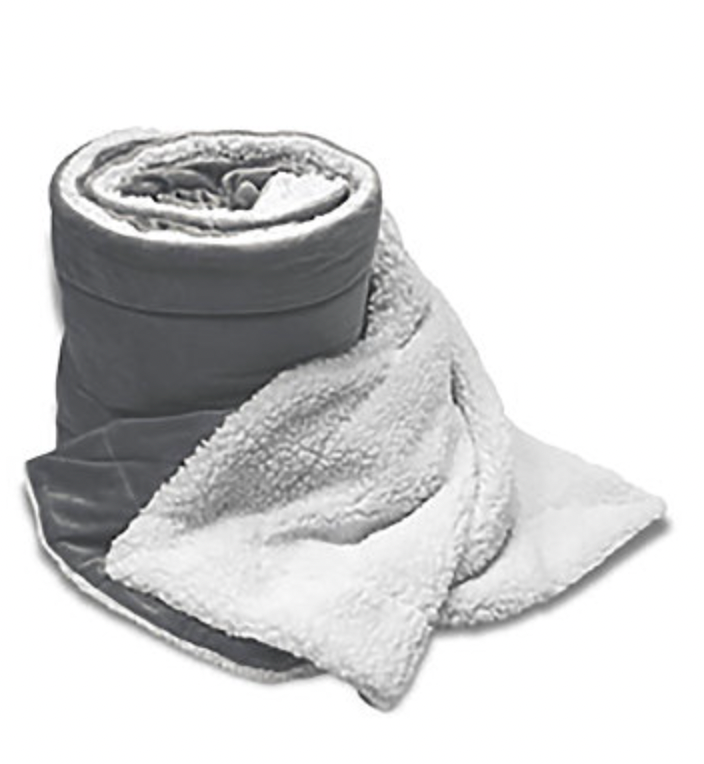 Alpine Fleece Oversized Mink Sherpa Blanket