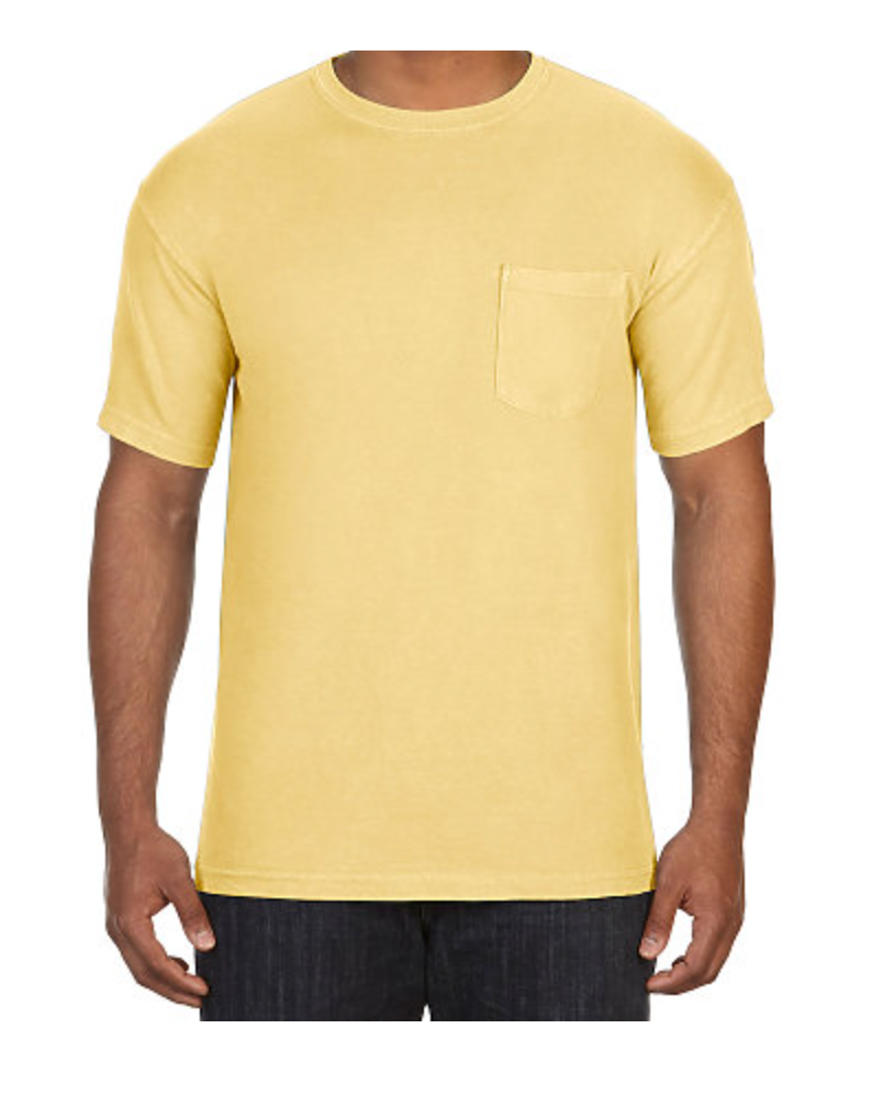 Comfort Colors Adult Heavyweight Ring Spun Pocket Tee