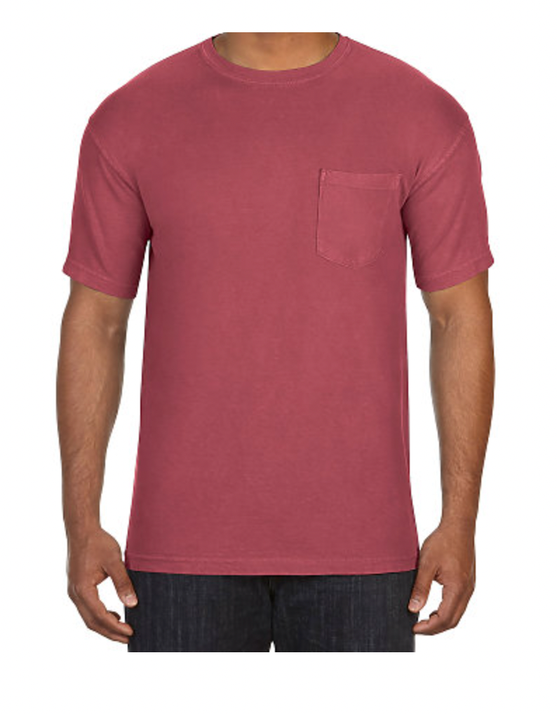 Comfort Colors Adult Heavyweight Ring Spun Pocket Tee
