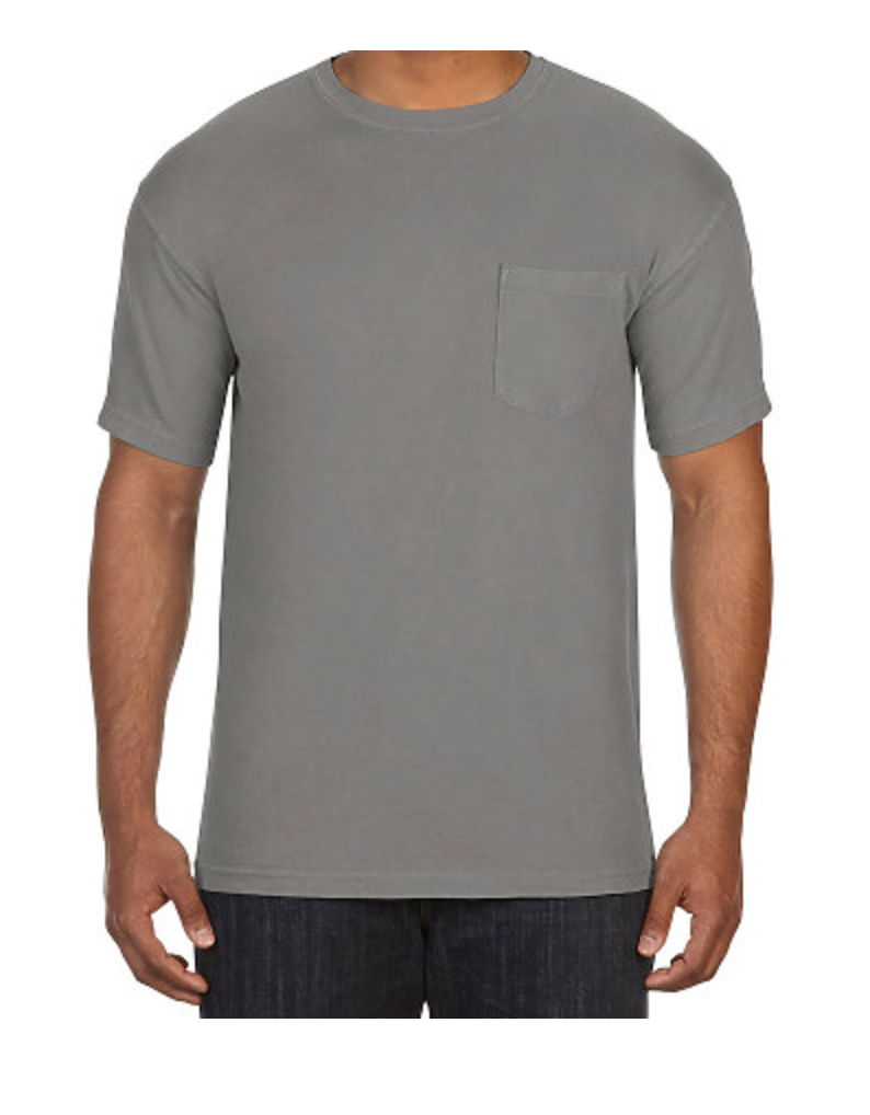 Comfort Colors Adult Heavyweight Ring Spun Pocket Tee