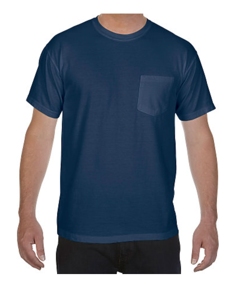 Comfort Colors Adult Heavyweight Ring Spun Pocket Tee