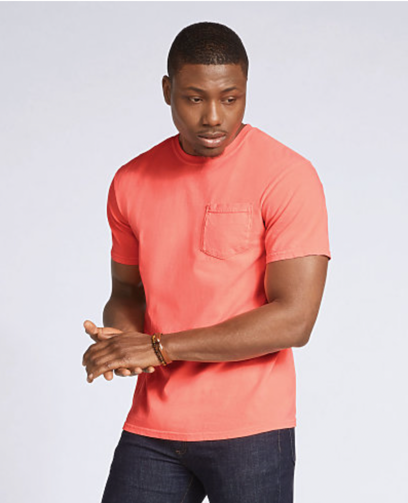 Comfort Colors Adult Heavyweight Ring Spun Pocket Tee