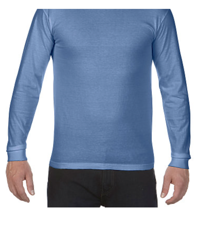 Comfort Colors Adult Heavyweight Ring Spun Long Sleeve Tee