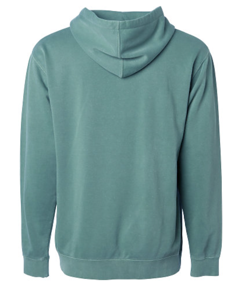 Independent Youth Midweight Pigment Dyed Hooded Pullover