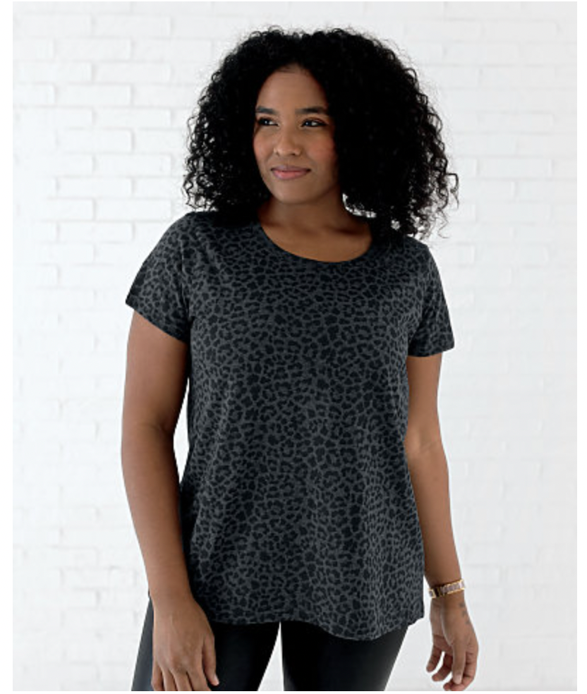 LAT Ladies' Curvy Fine Jersey Tee