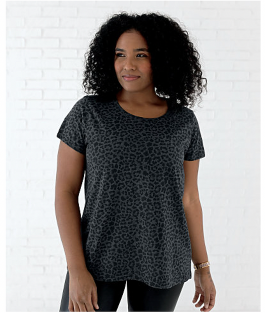 LAT Ladies' Curvy Fine Jersey Tee
