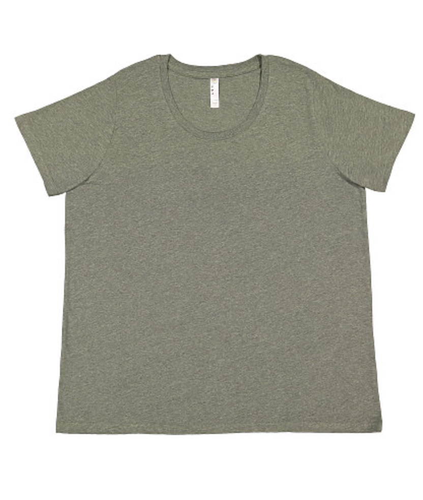 LAT Ladies' Curvy Fine Jersey Tee