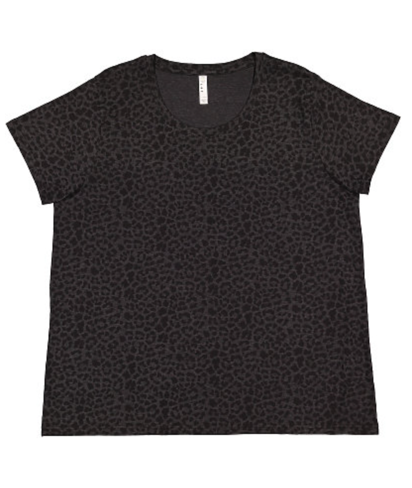 LAT Ladies' Curvy Fine Jersey Tee