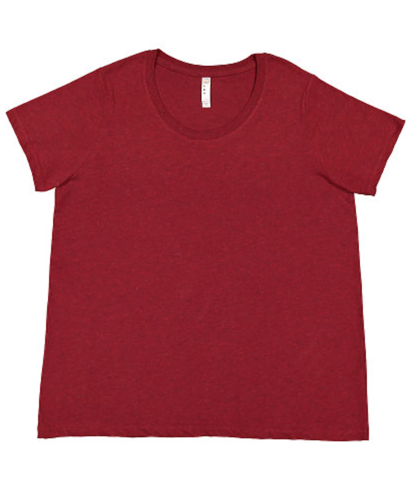 LAT Ladies' Curvy Fine Jersey Tee