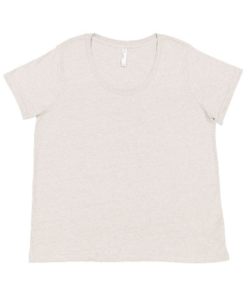 LAT Ladies' Curvy Fine Jersey Tee