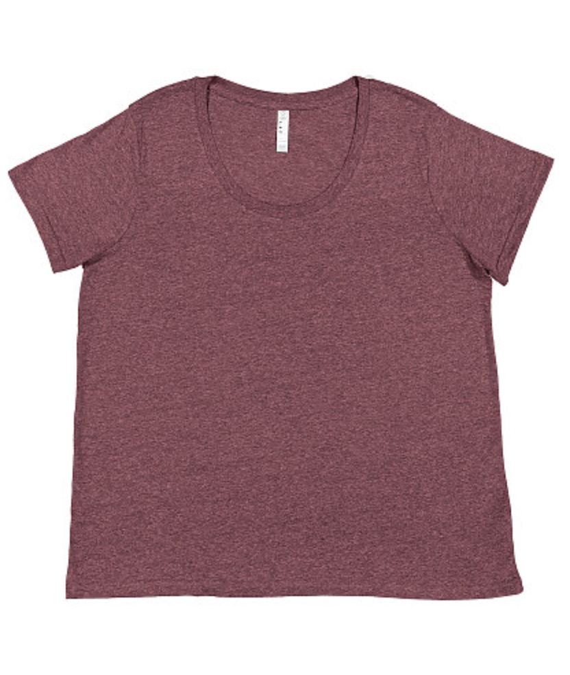 LAT Ladies' Curvy Fine Jersey Tee