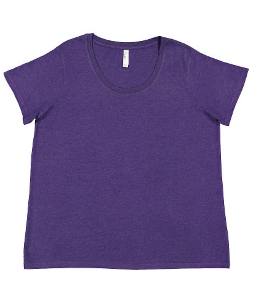 LAT Ladies' Curvy Fine Jersey Tee
