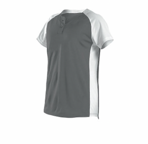 Alleson Women's Two Button Fastpitch Jersey