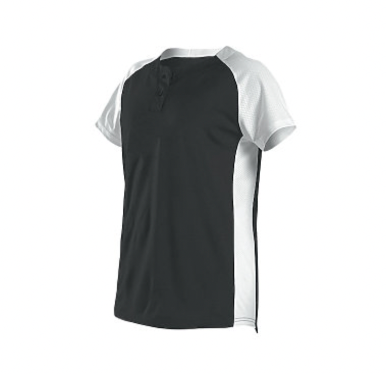 Alleson Girl's Two Button Fastpitch Jersey