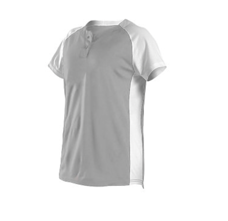 Alleson Girl's Two Button Fastpitch Jersey