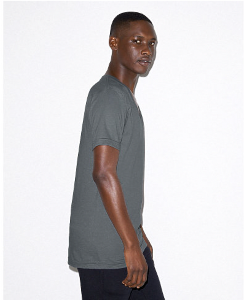 American Apparel Unisex Fine Jersey V-Neck Tee