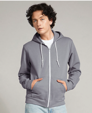 American Apparel Unisex Flex Fleece Zip Hooded Sweatshirt