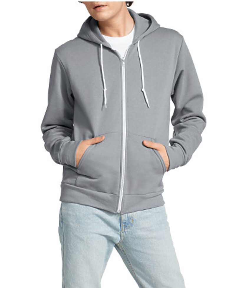 American Apparel Unisex Flex Fleece Zip Hooded Sweatshirt